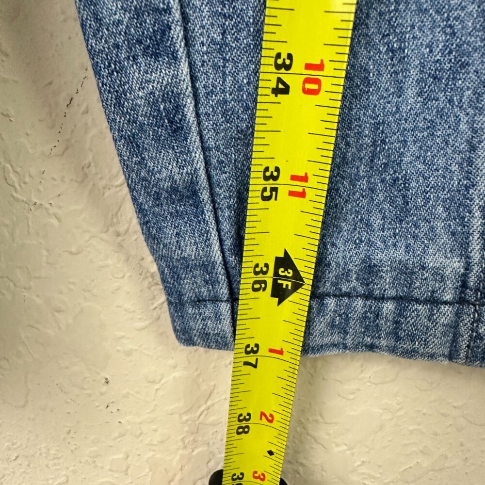 Vintage LL Bean Jeans Womens 6 Blue Denim Classic Fit Curvy High Rise Stretch - Picture 8 of 9